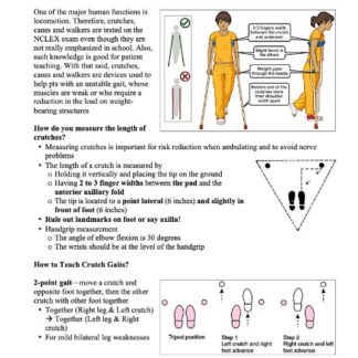 Mark K NCLEX Review Study Guide - Over 90 Pages of Notes from Mark K's Lectures!!